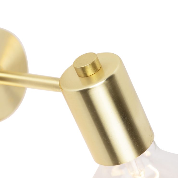 Art deco wall lamp gold - Image 2