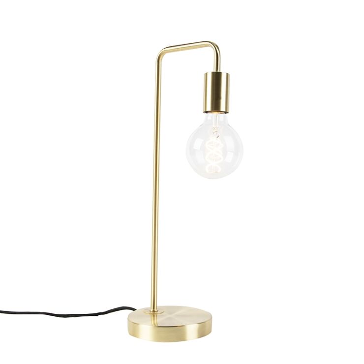 Art Deco table lamp brass